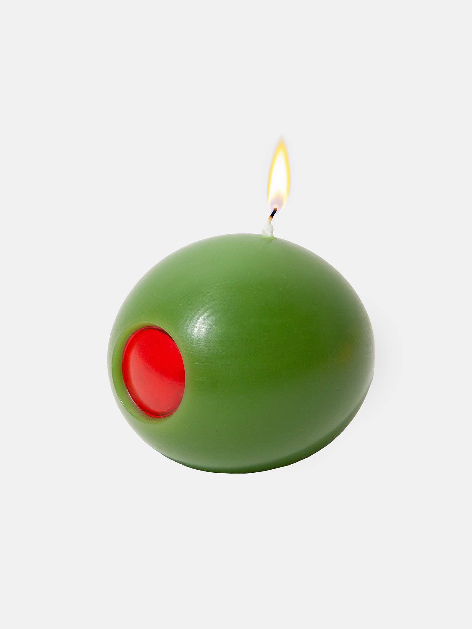 Olive 3D Candle