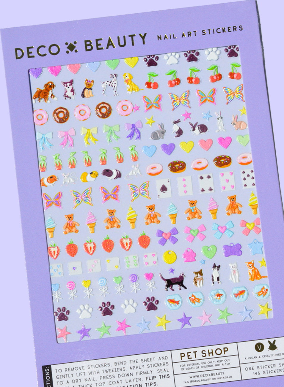 Nail Art Stickers, Pet Shop