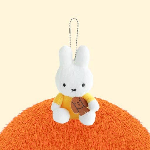 Miffy Plush with Animal Keychain