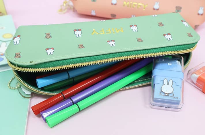 Miffy Pattern Pencil Pouch