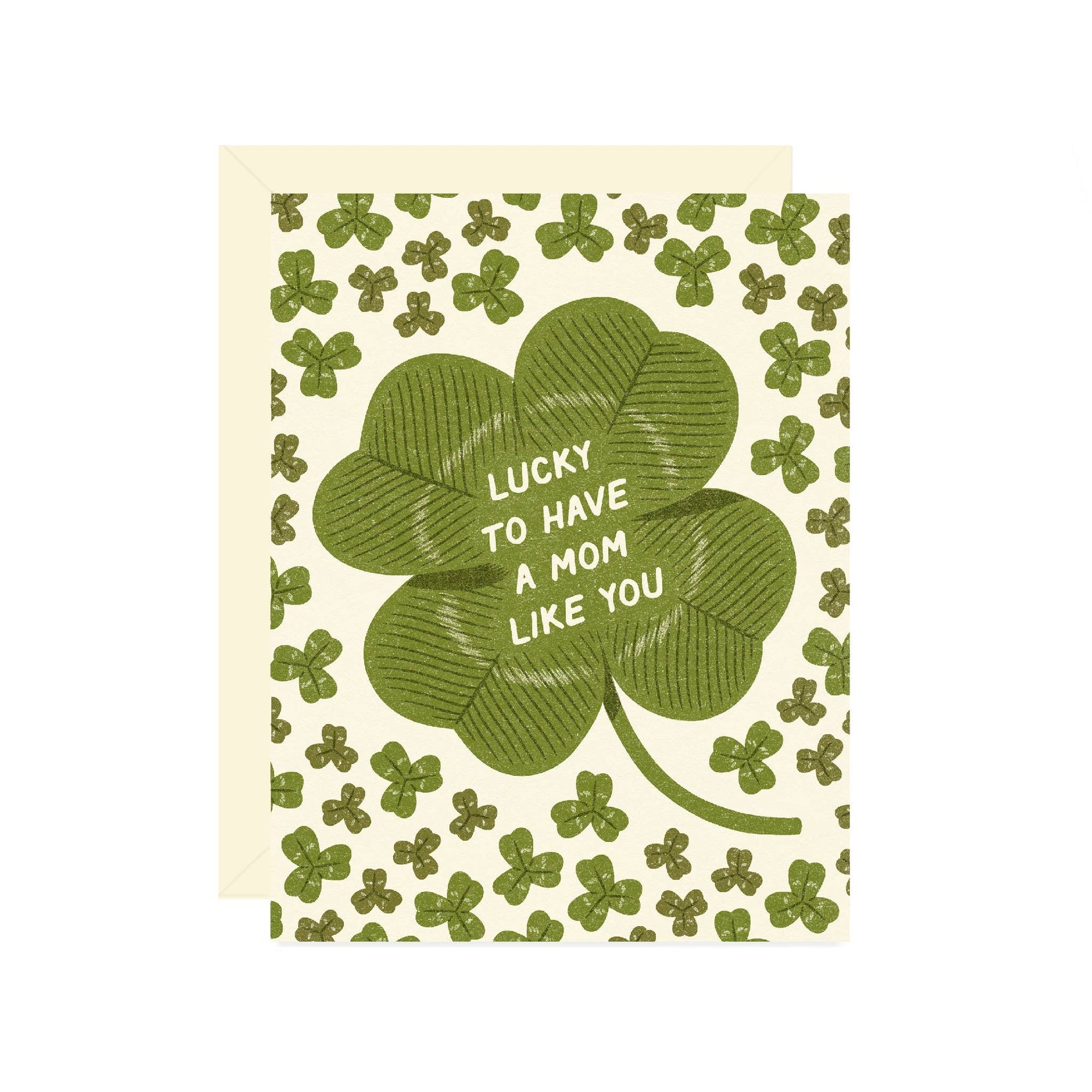 Lucky Clover Mother's Day Card