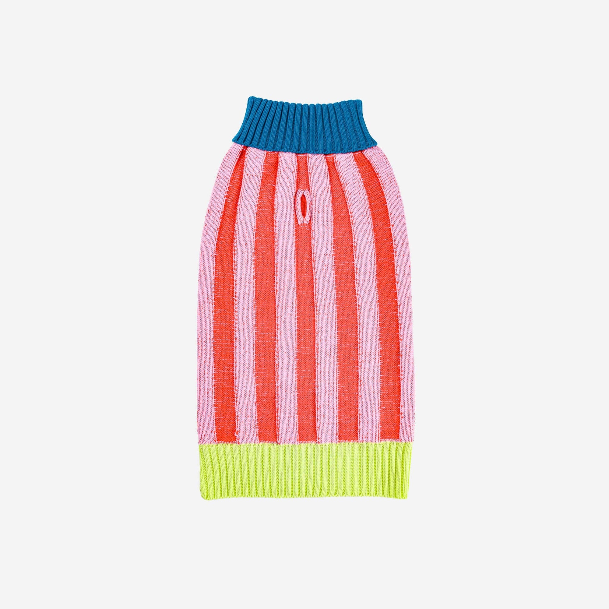 Striped Dog Sweater, Poppy Lilac / M