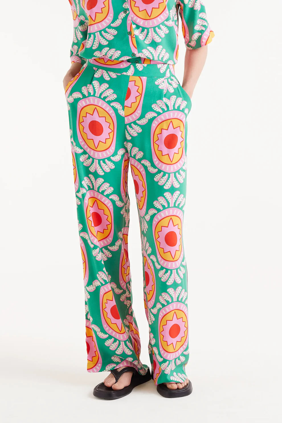Trousers, Aqua