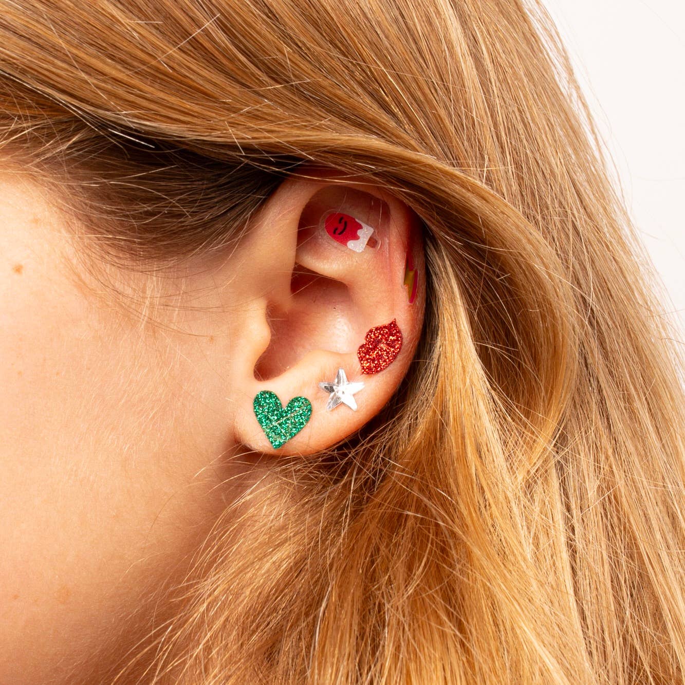 Kawaii Adhesive Earrings