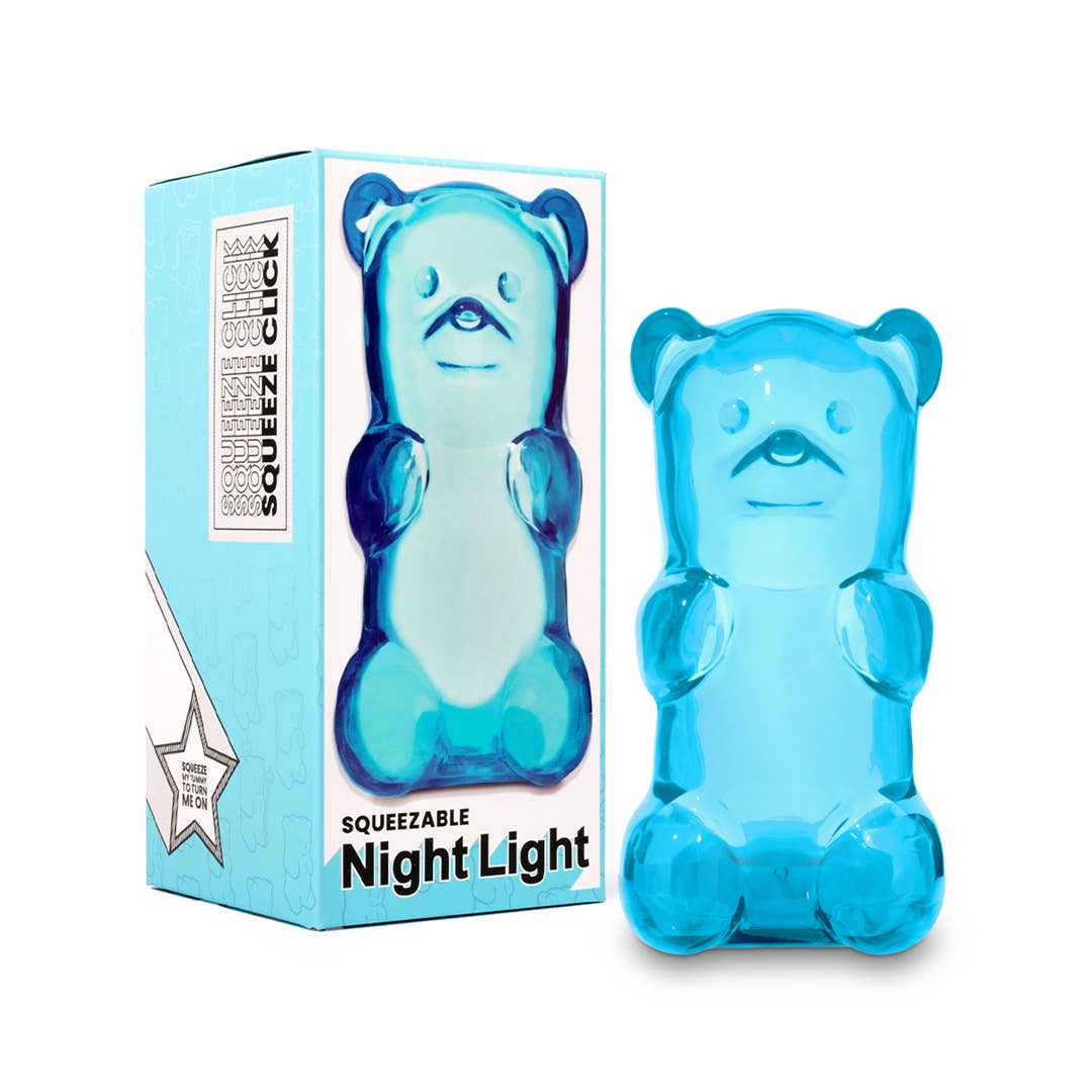 Squeezable Gummy Nightlight, Blue Razz