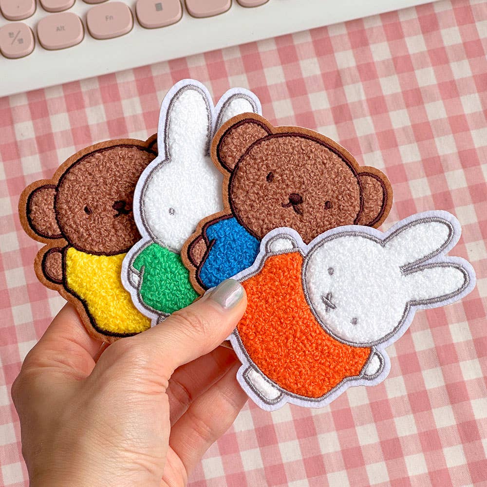 Miffy & Boris Fuzzy Deco Sticker