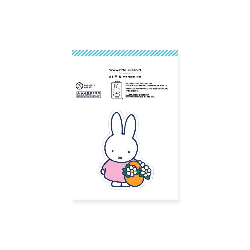 Miffy Loves Gardening Scratch 'n Sniff Sticker Sheet