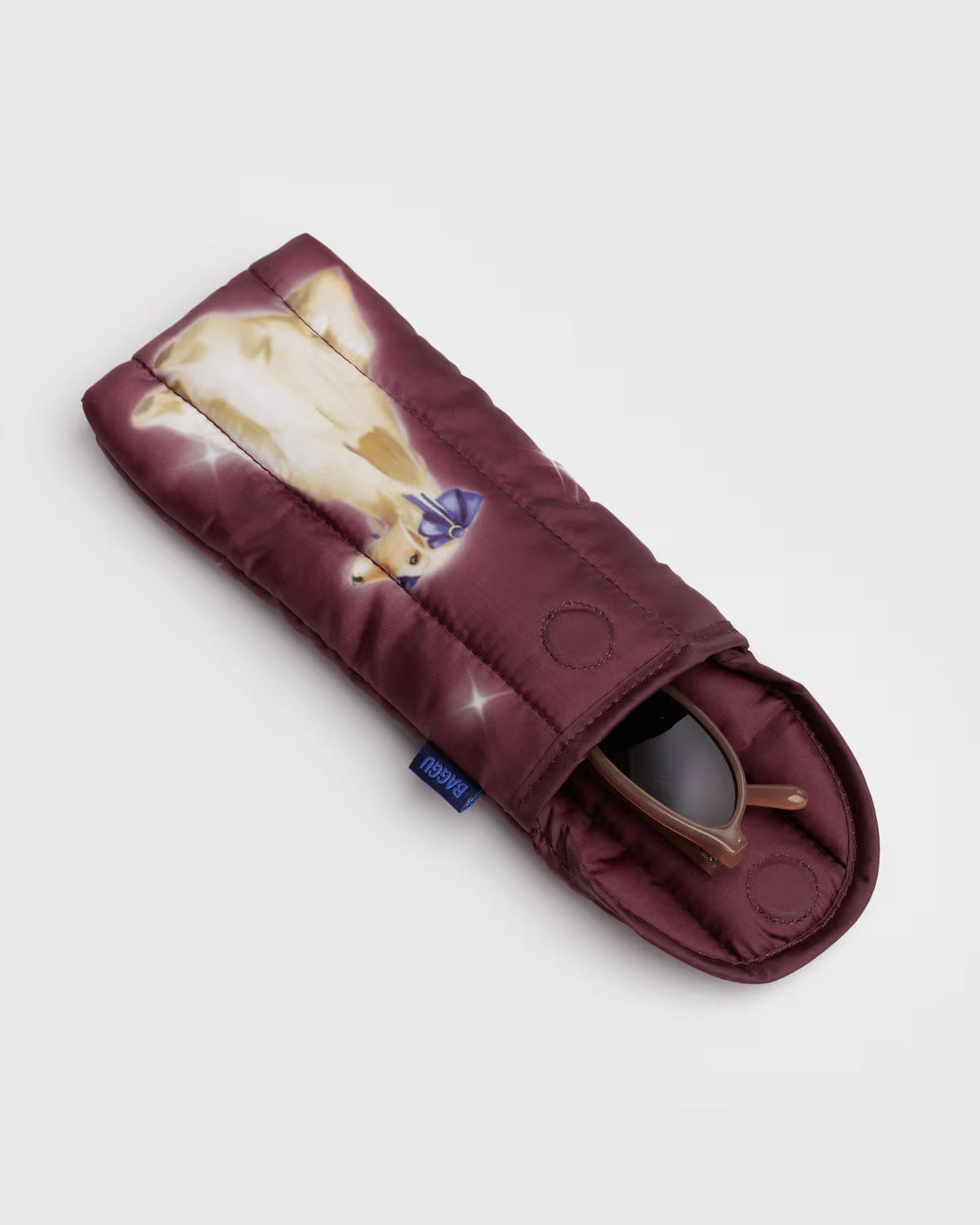 Puffy Glasses Sleeve, Fancy Dogs