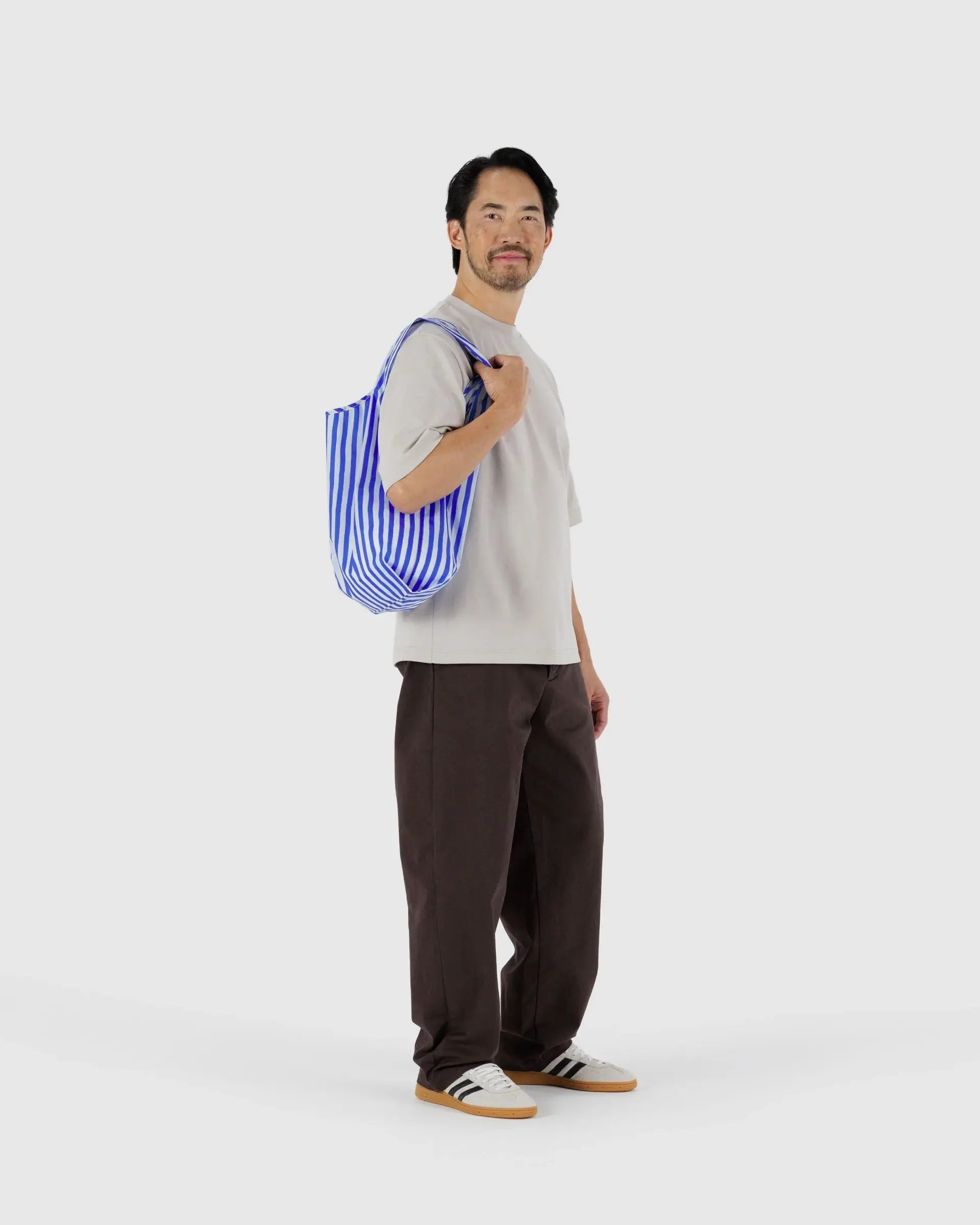 Standard Baggu, Blue Stripe