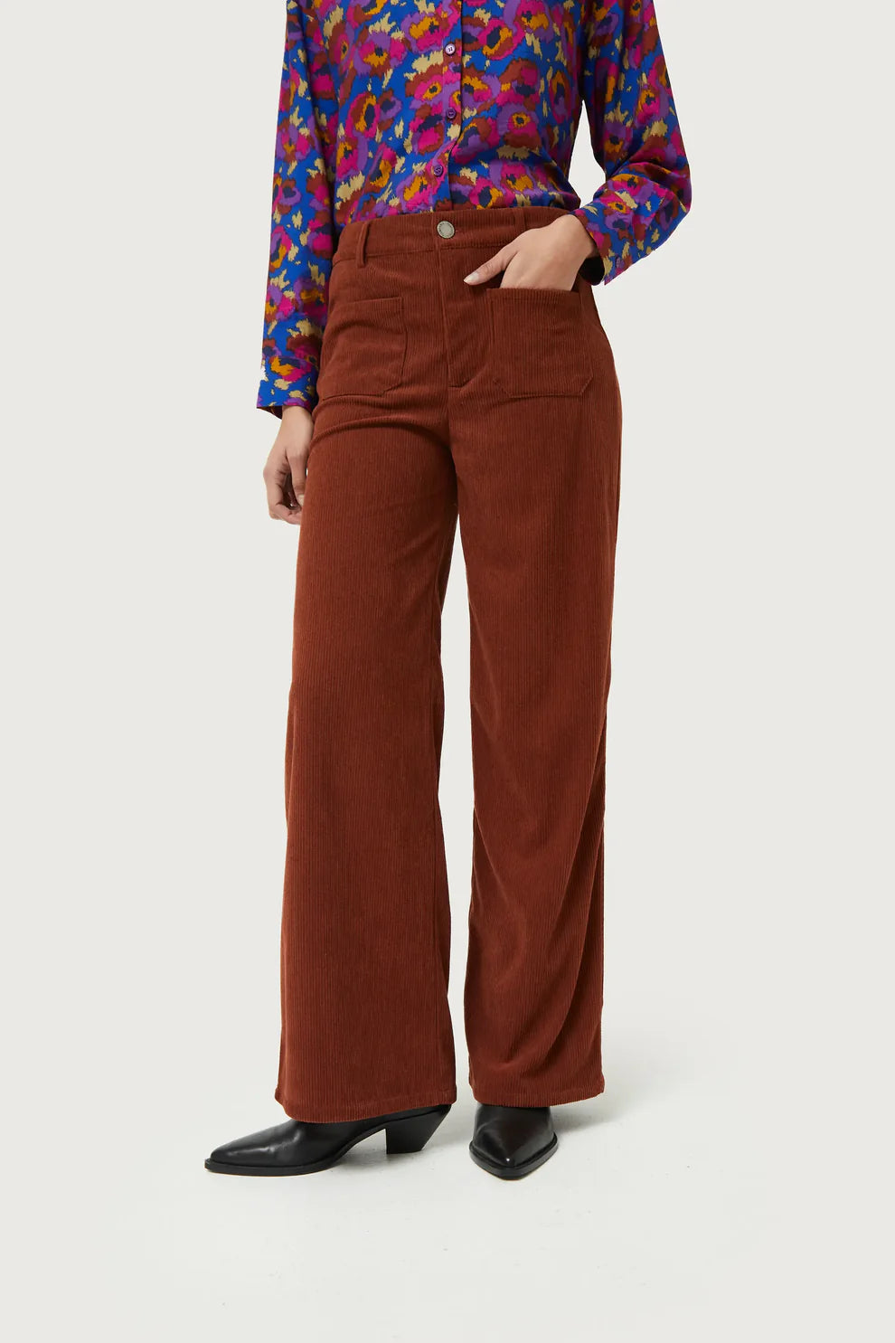 Corduroy Trousers, Brown