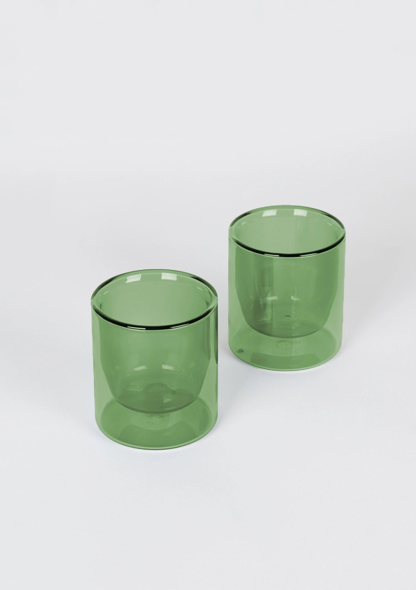 Double-Wall Verde Glass Set