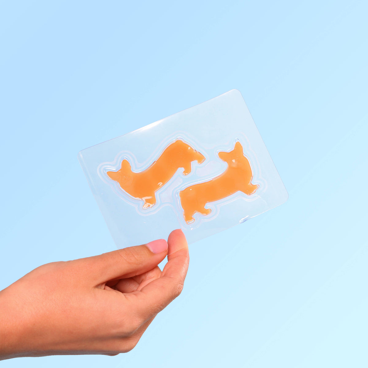Corgi Shaped Brightening Eye Patches, 10 Pack