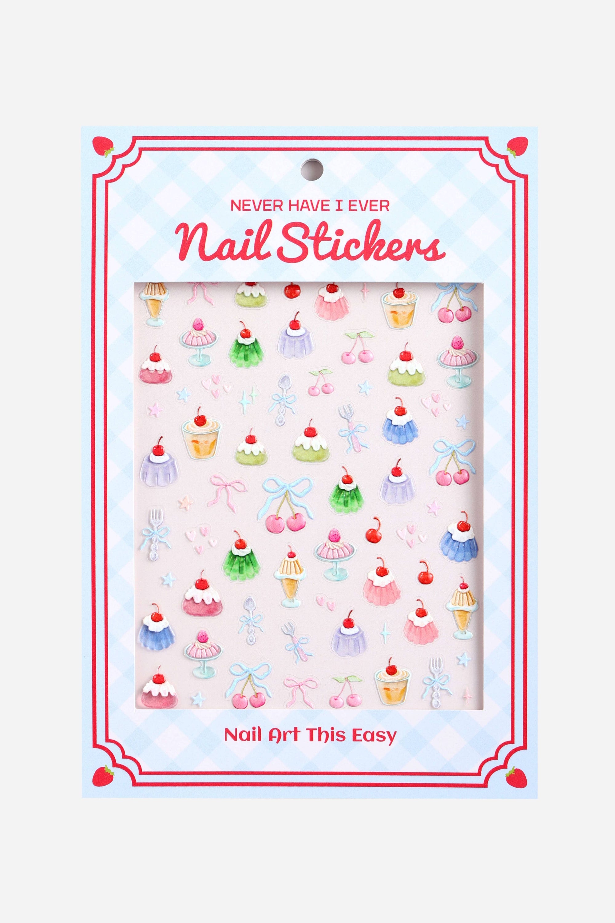 Jello Party Nail Stickers