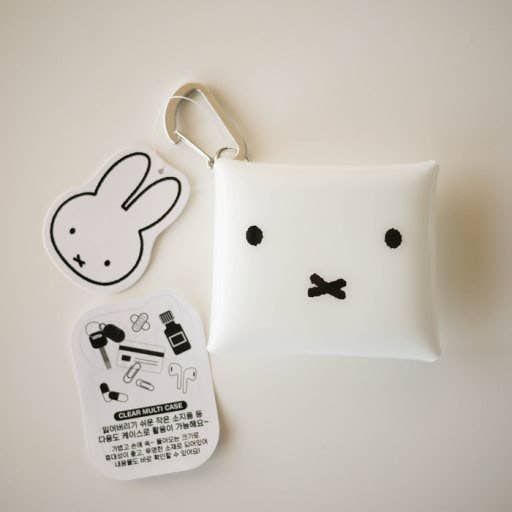Miffy Clear Pouch Key Ring