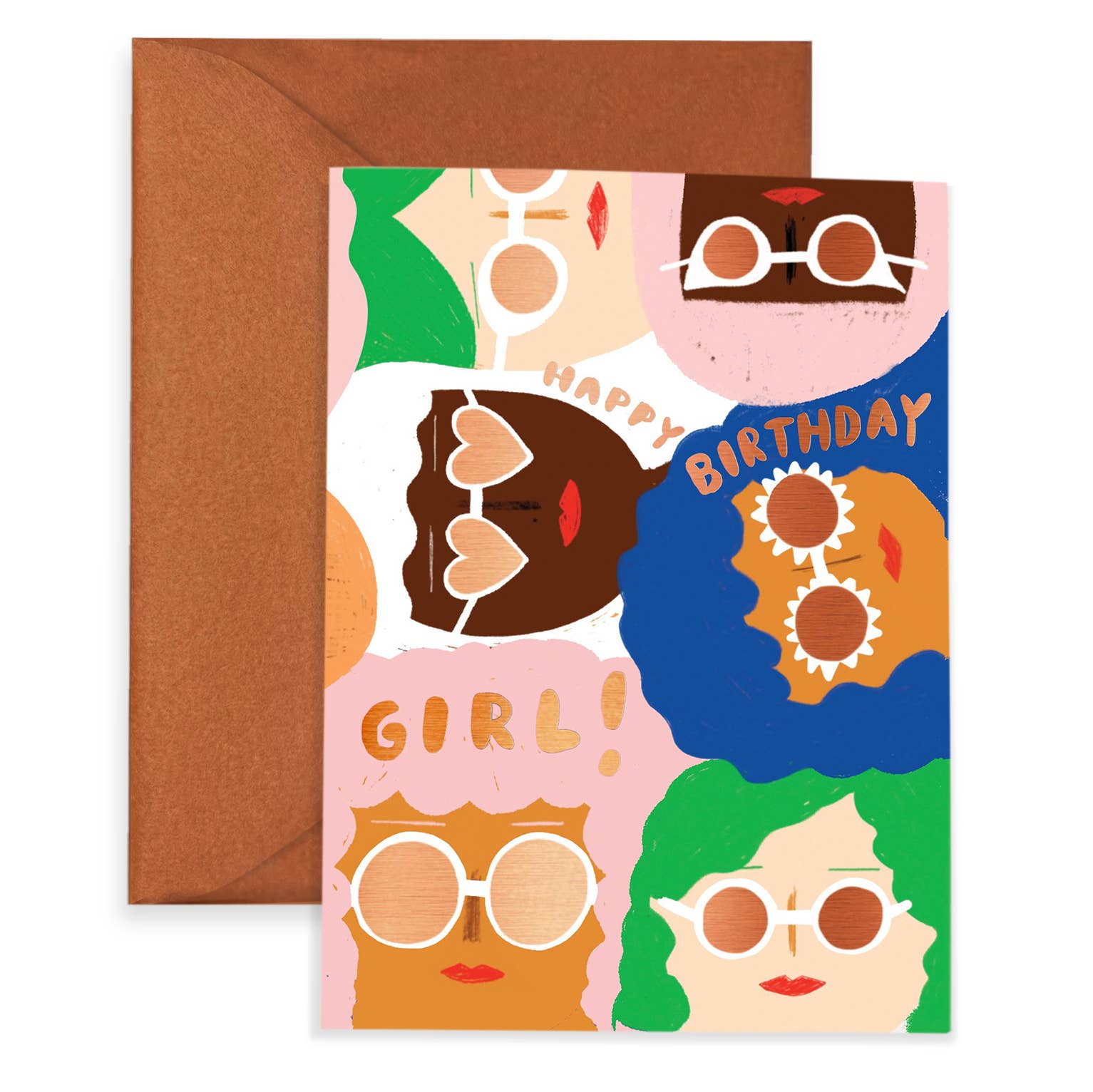 Sunny Women  Birthday Card