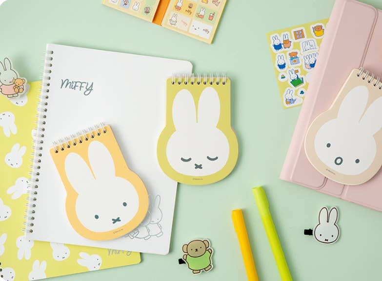 Miffy Shaped Memo Pad