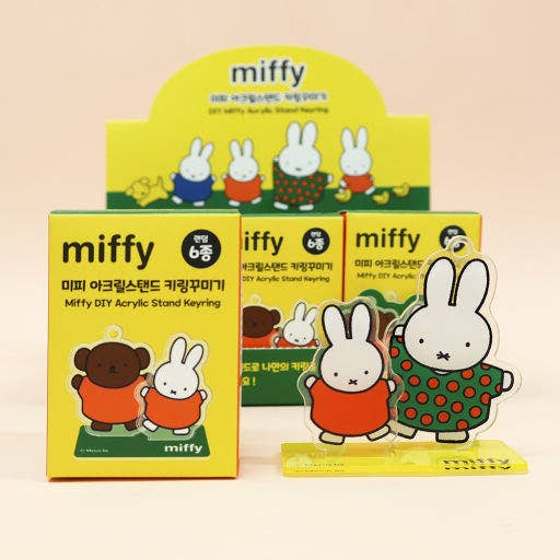 Miffy DIY Acrylic Stand Keyring Blind Box