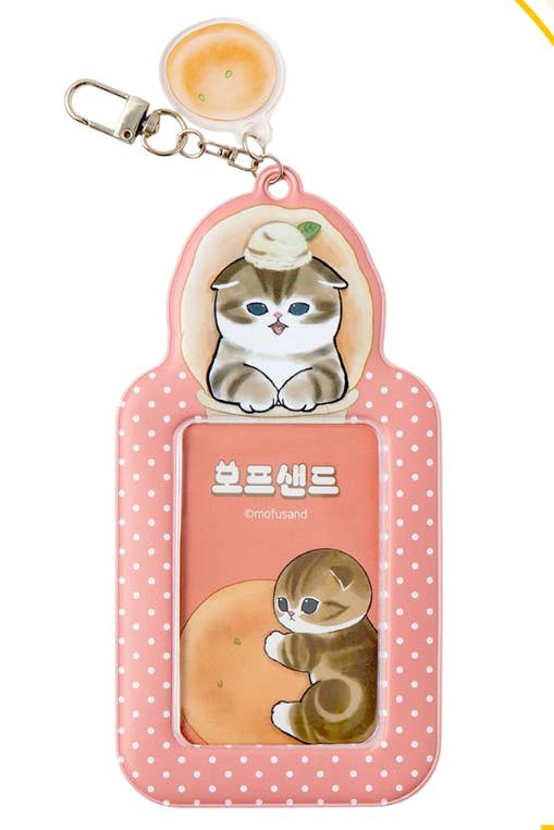 Mofusand Photo Card Multi Keyring, Bread