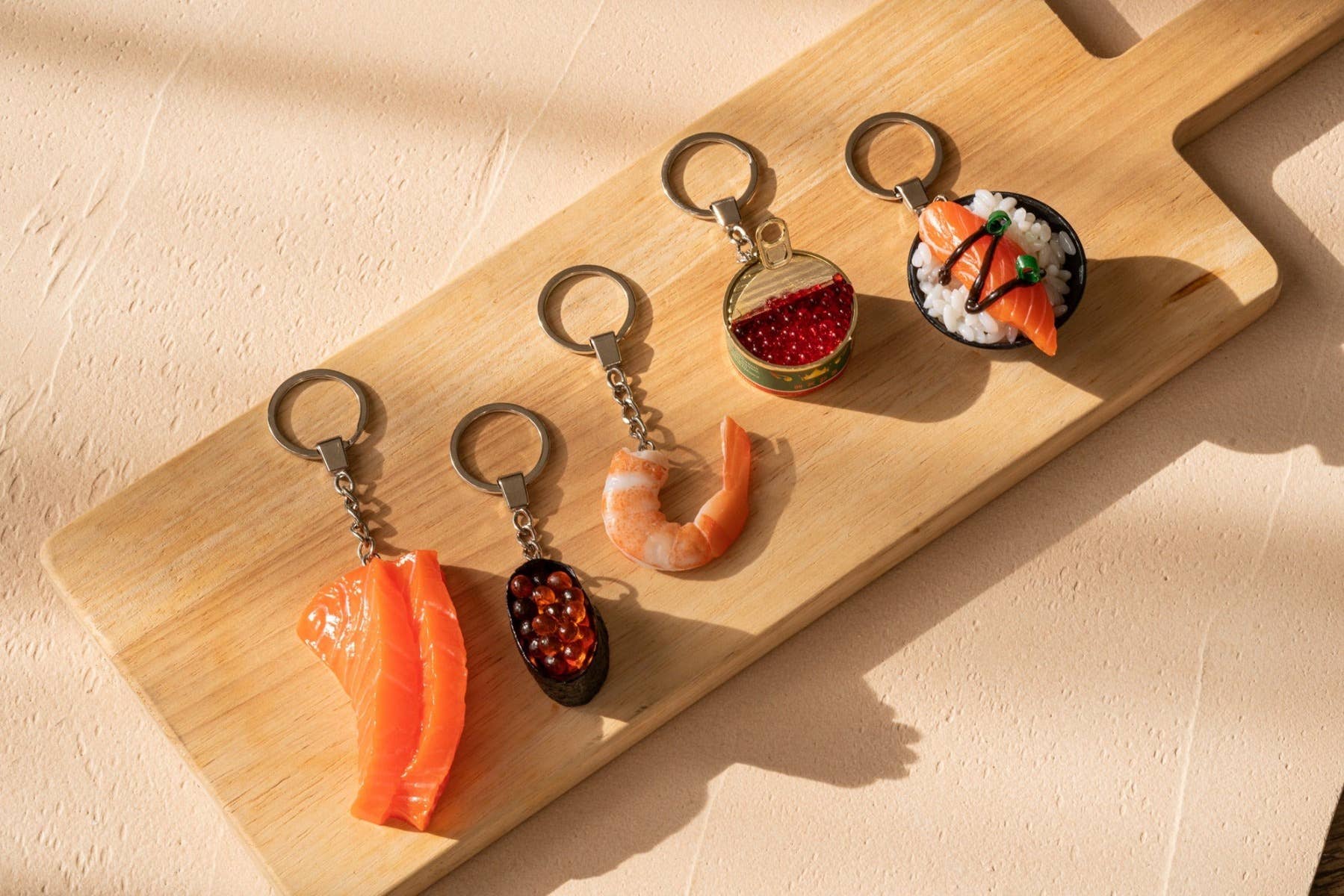 Shrimp Keychain