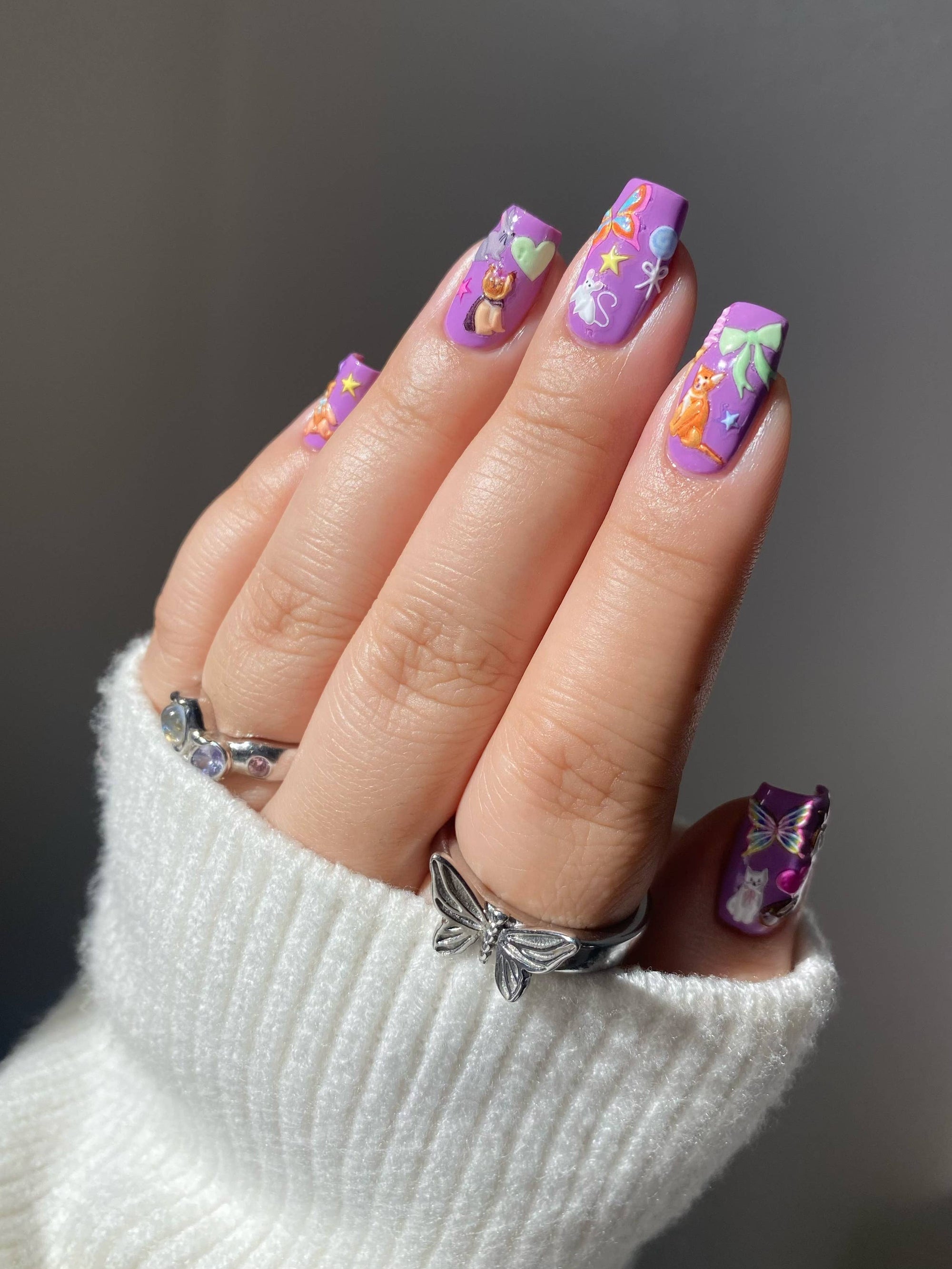 Nail Art Stickers, Pet Shop