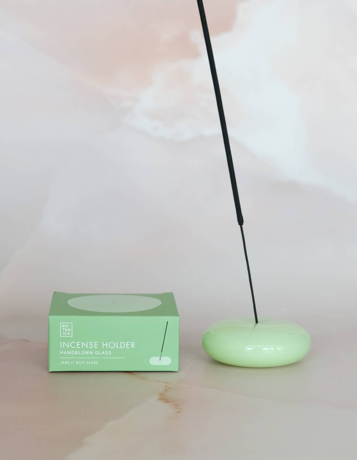 Bubble Incense Holder, Goldenrod Translucent