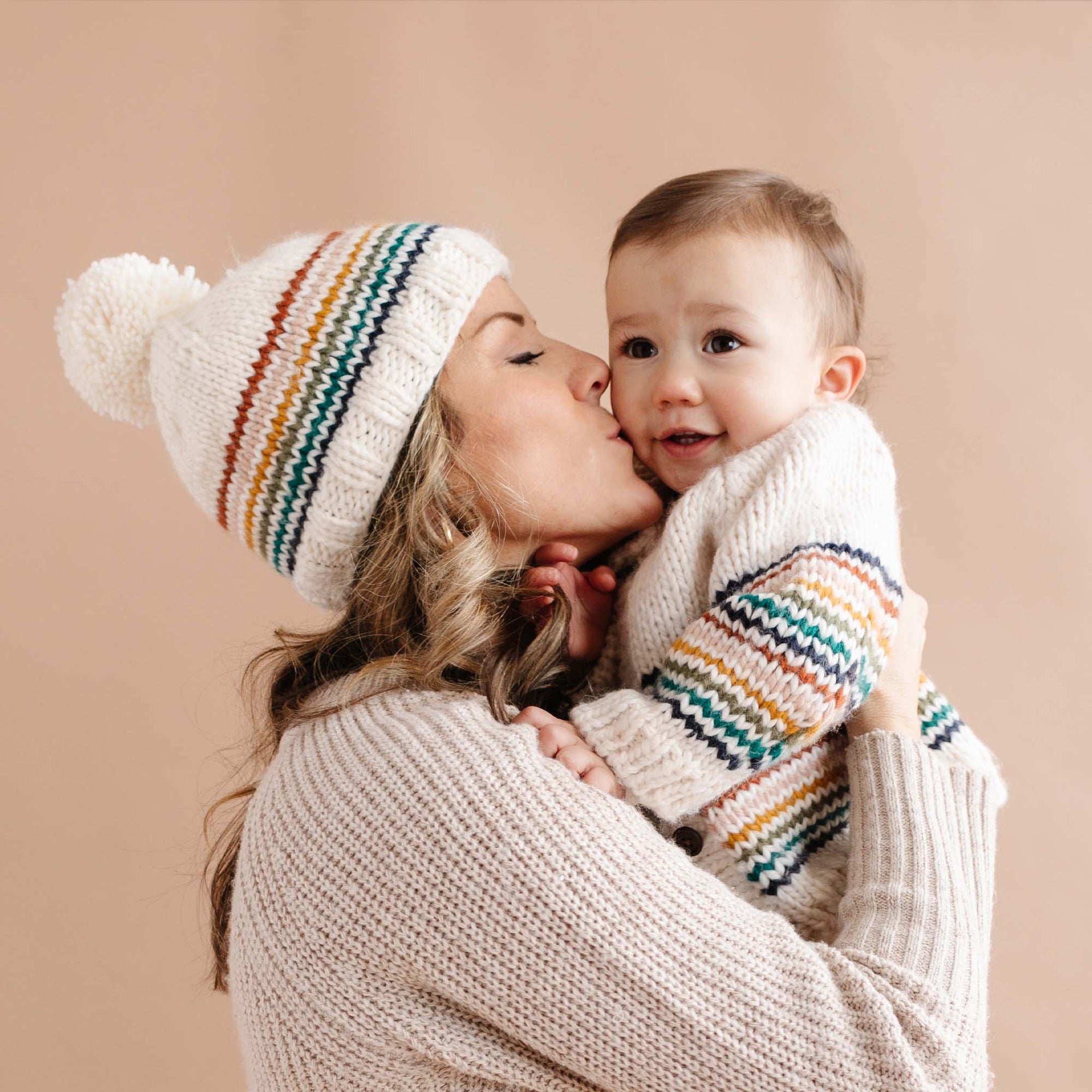 Baby Retro Stripe Cardigan