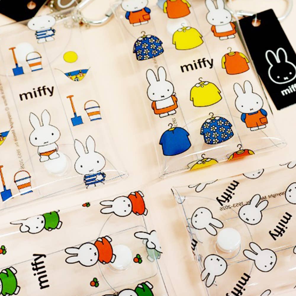 Miffy Mini Clear Mini Pouch with Charm