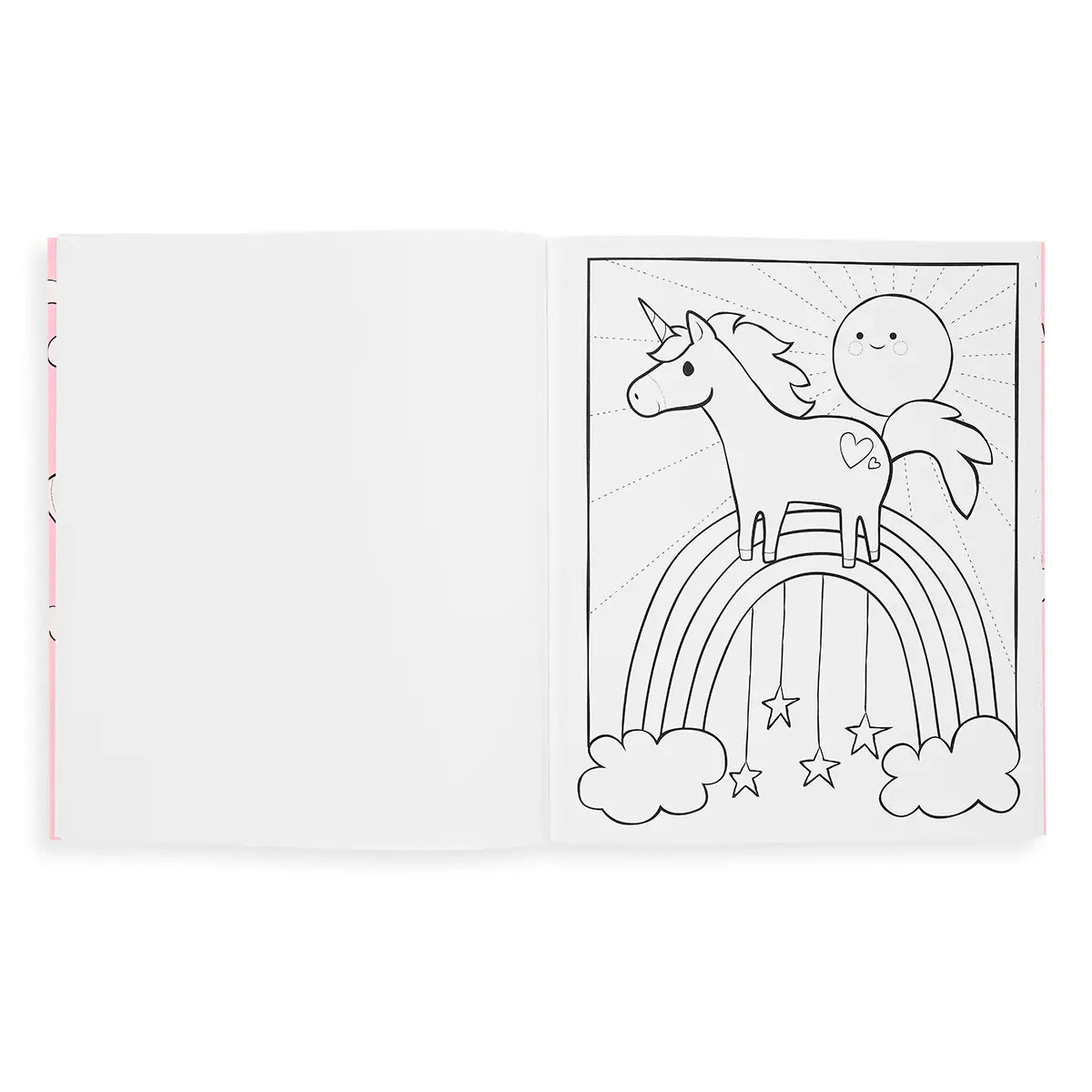 Color-in' Book: Enchanting Unicorns