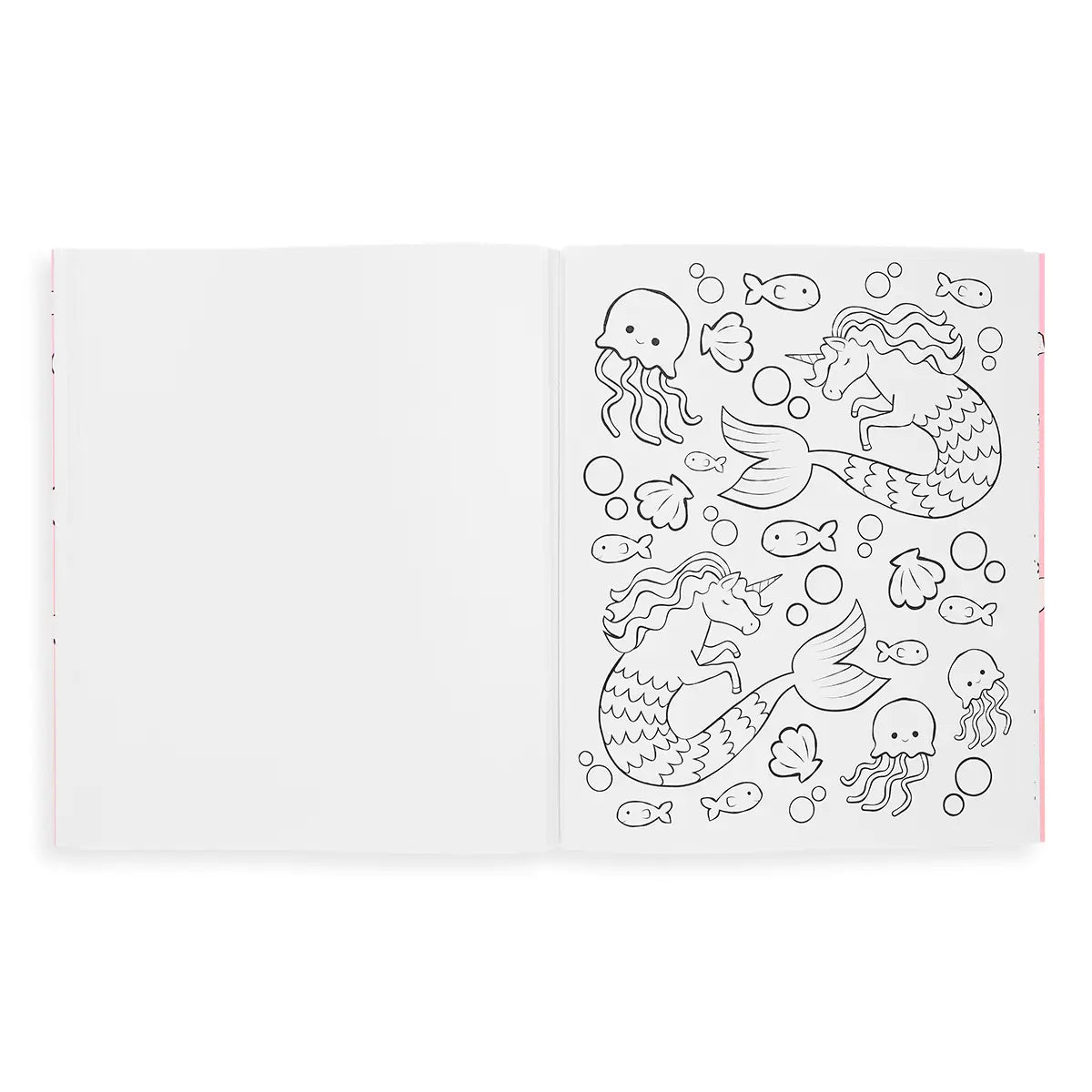 Color-in' Book: Enchanting Unicorns