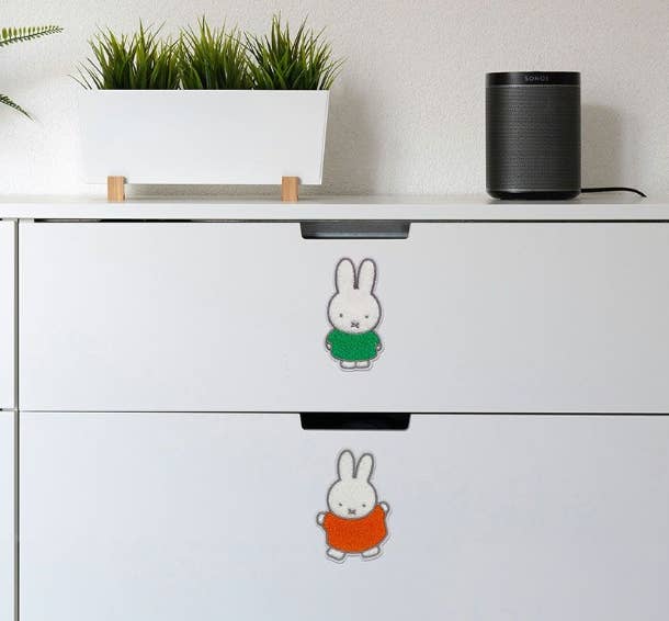 Miffy & Boris Fuzzy Deco Sticker