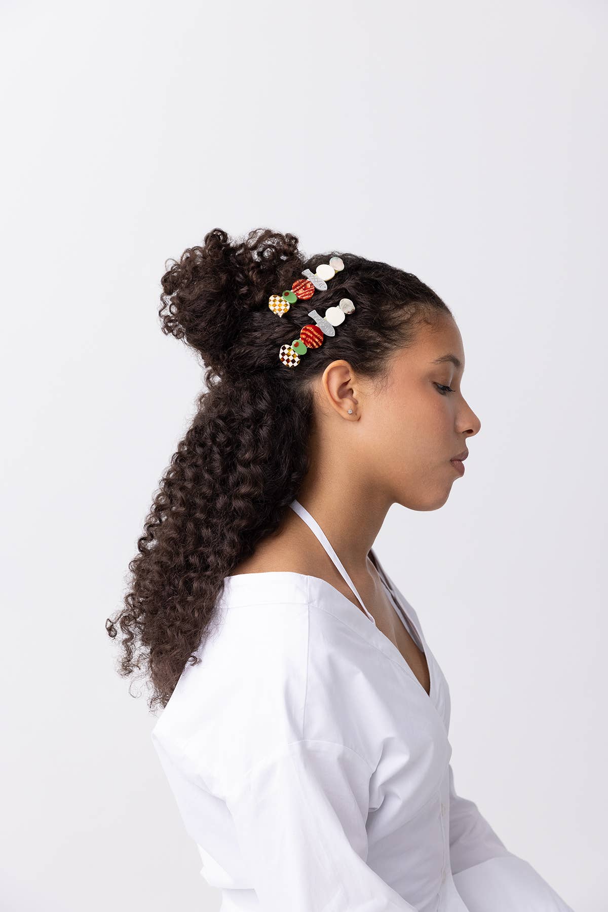 Hors D’oeuvre Alligator Hair Clip