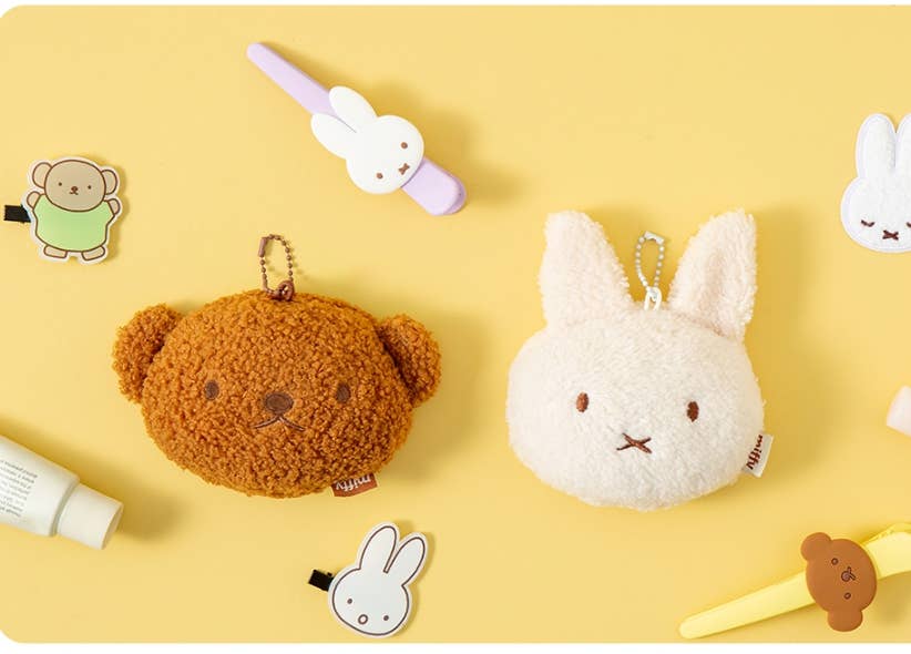 Boris Plush Mirror Keychain