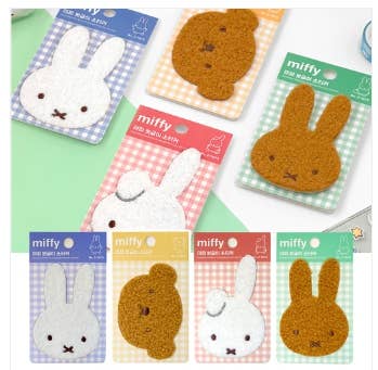 Miffy Fluffy Fuzzy Deco Stickers