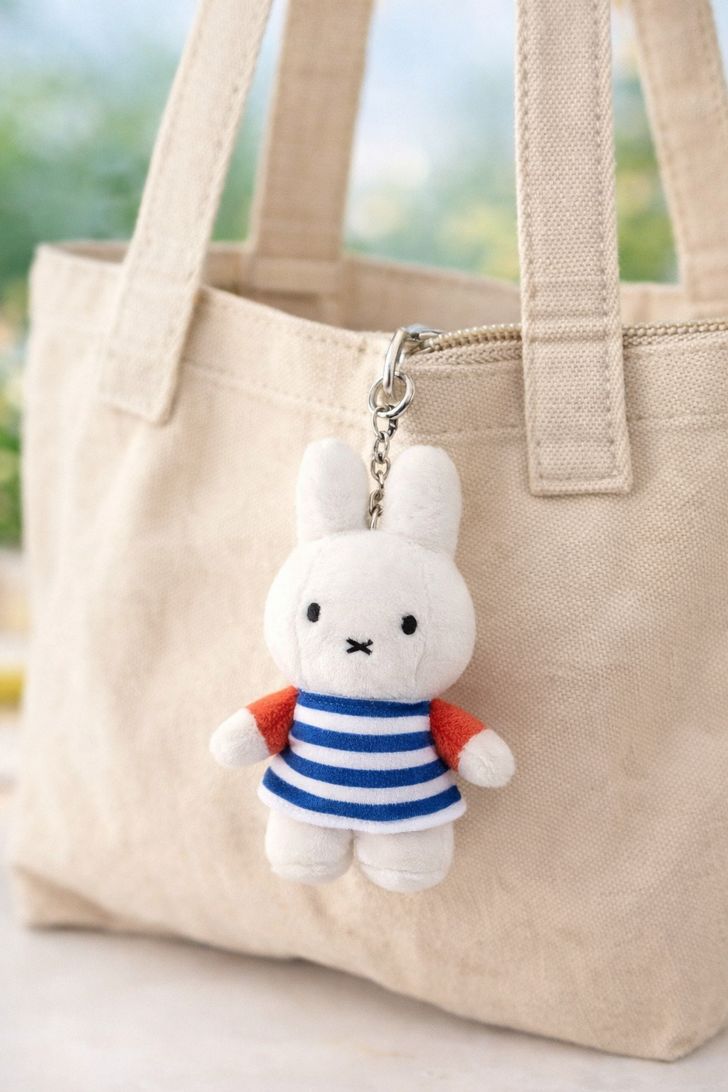 Miffy Plush Bag Charm, Melanie in Red Bikini