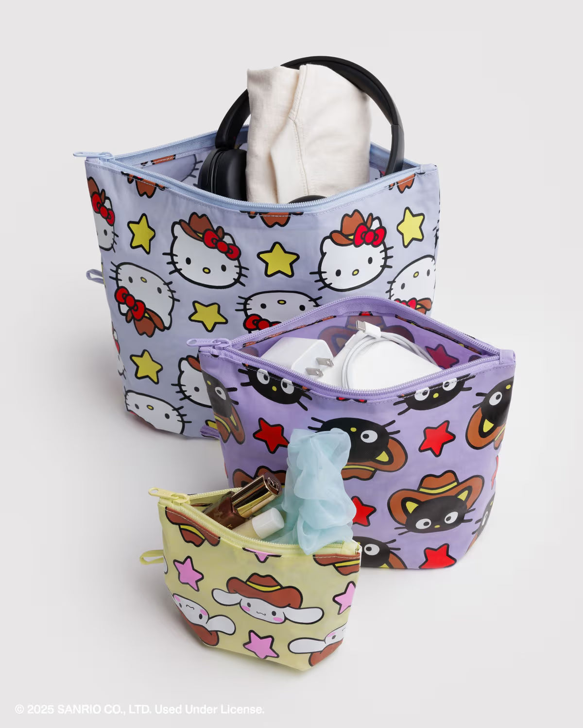 Go Pouch Set, Hello Kitty and Friends Western