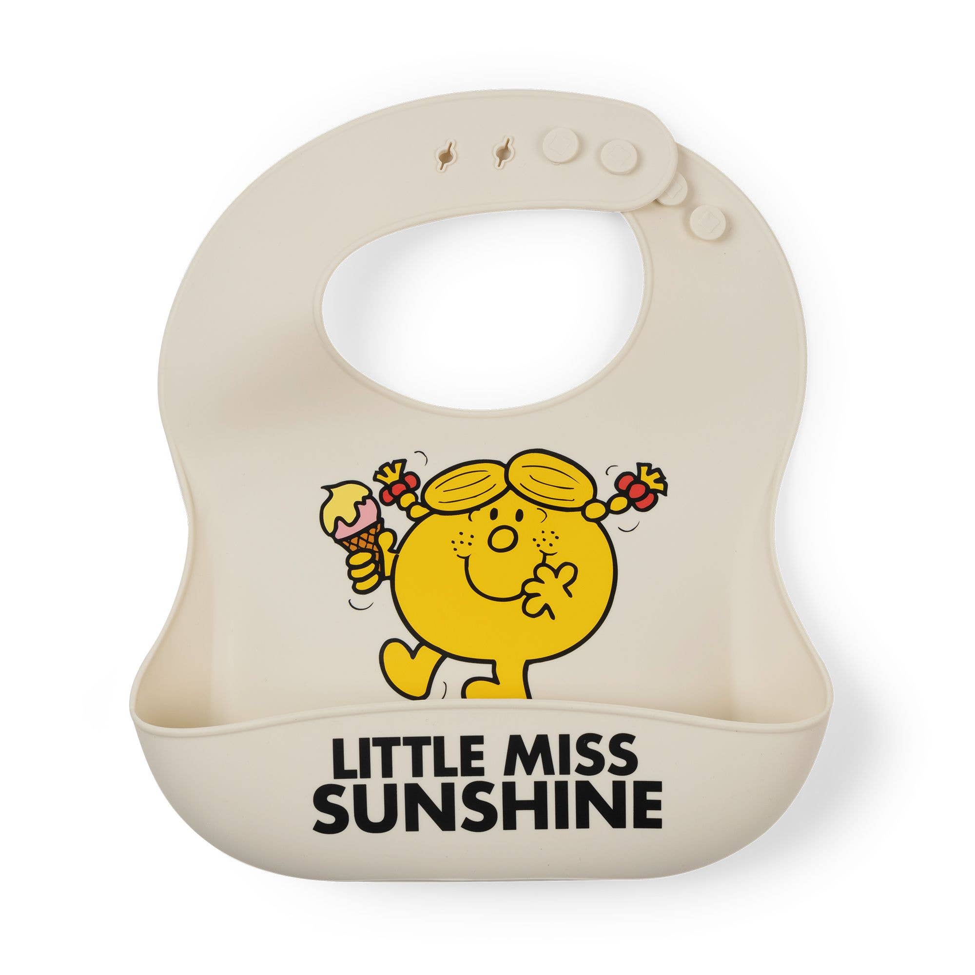 Little Miss Sunshine Silicone Bib