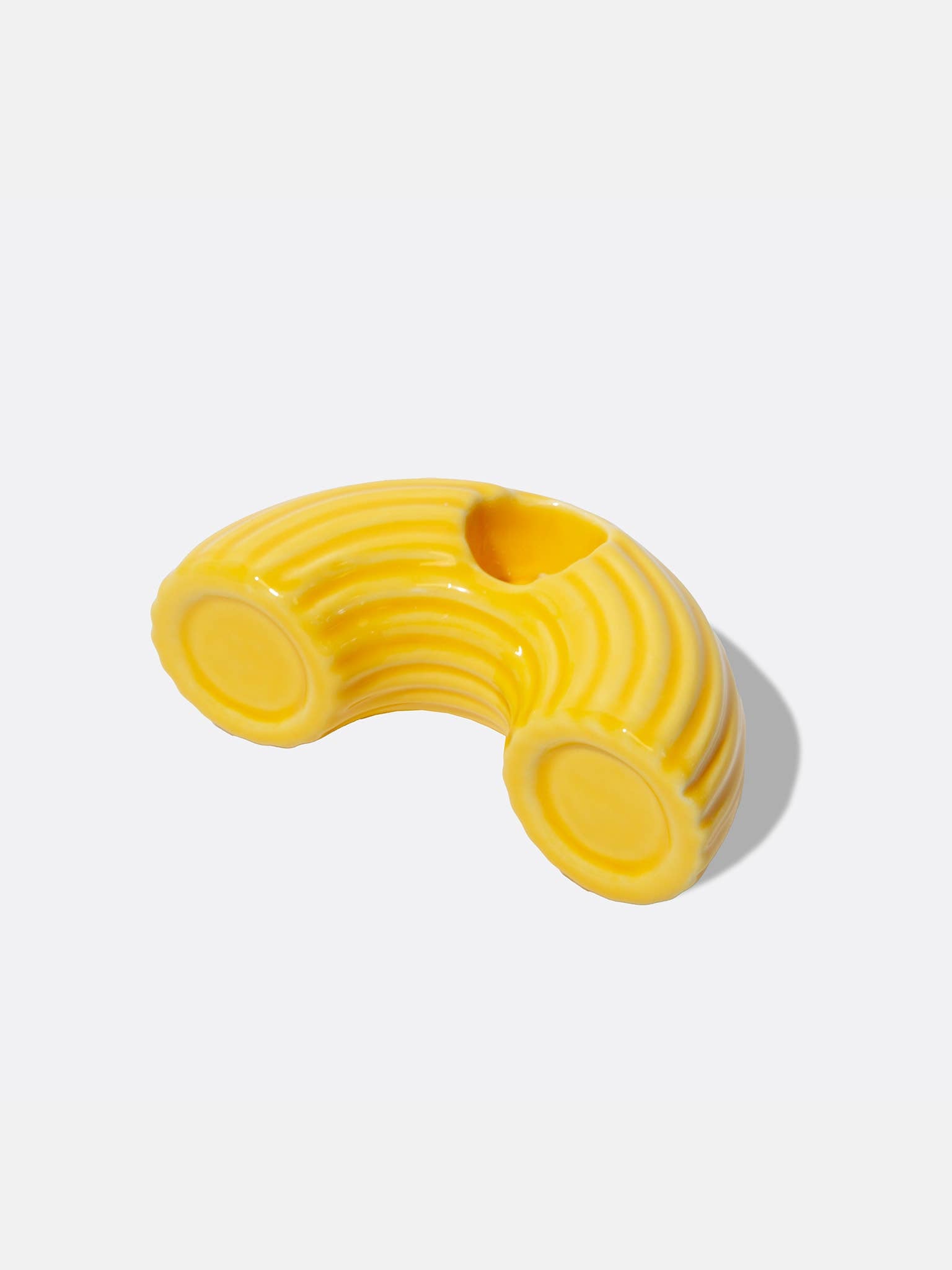 Macaroni Candle Holder