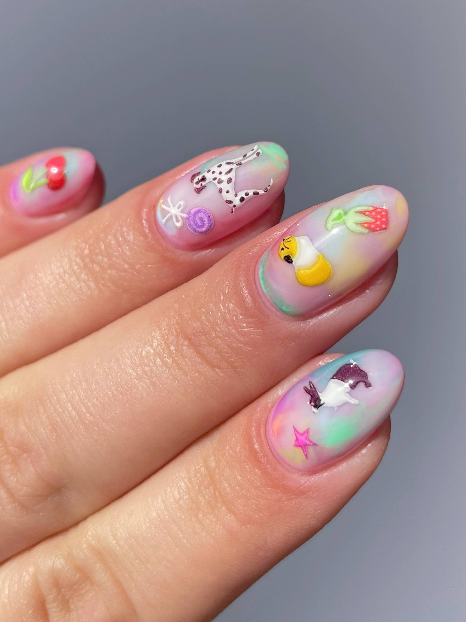Nail Art Stickers, Pet Shop