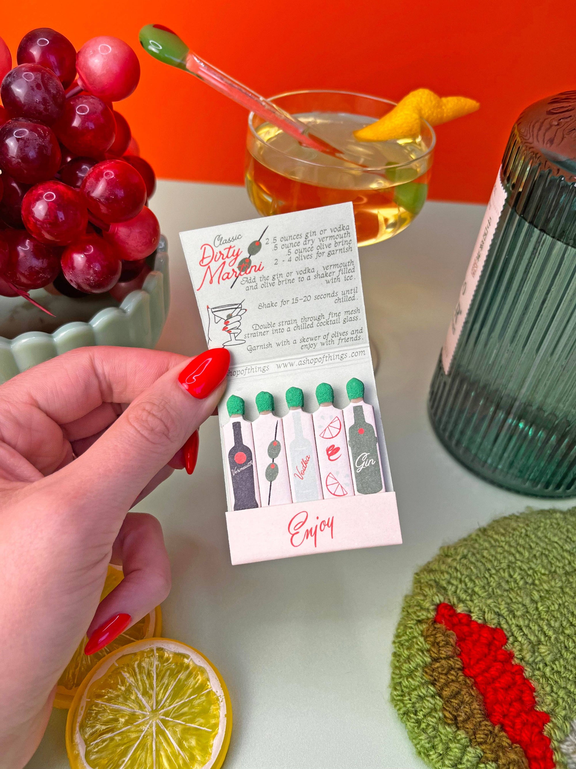 Martini Matchbook