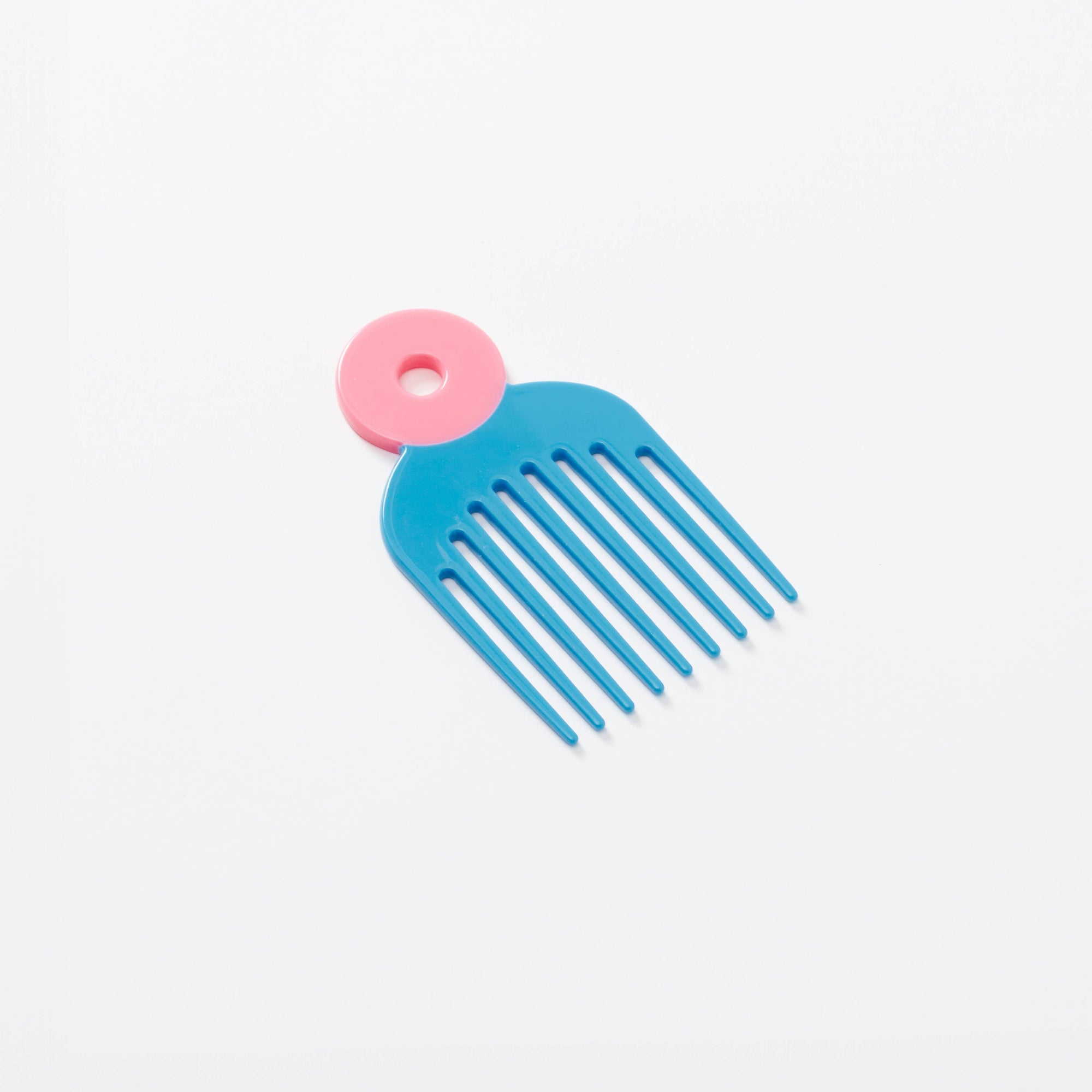 Pick Comb, Blue + Pink