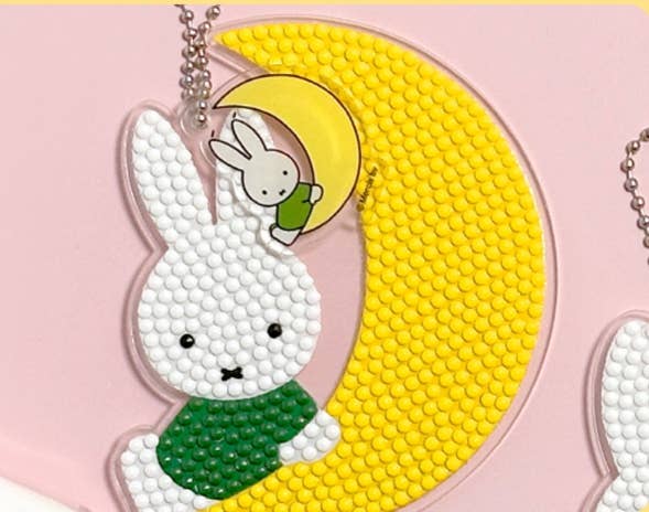 Miffy DIY Painting Keychain Kit