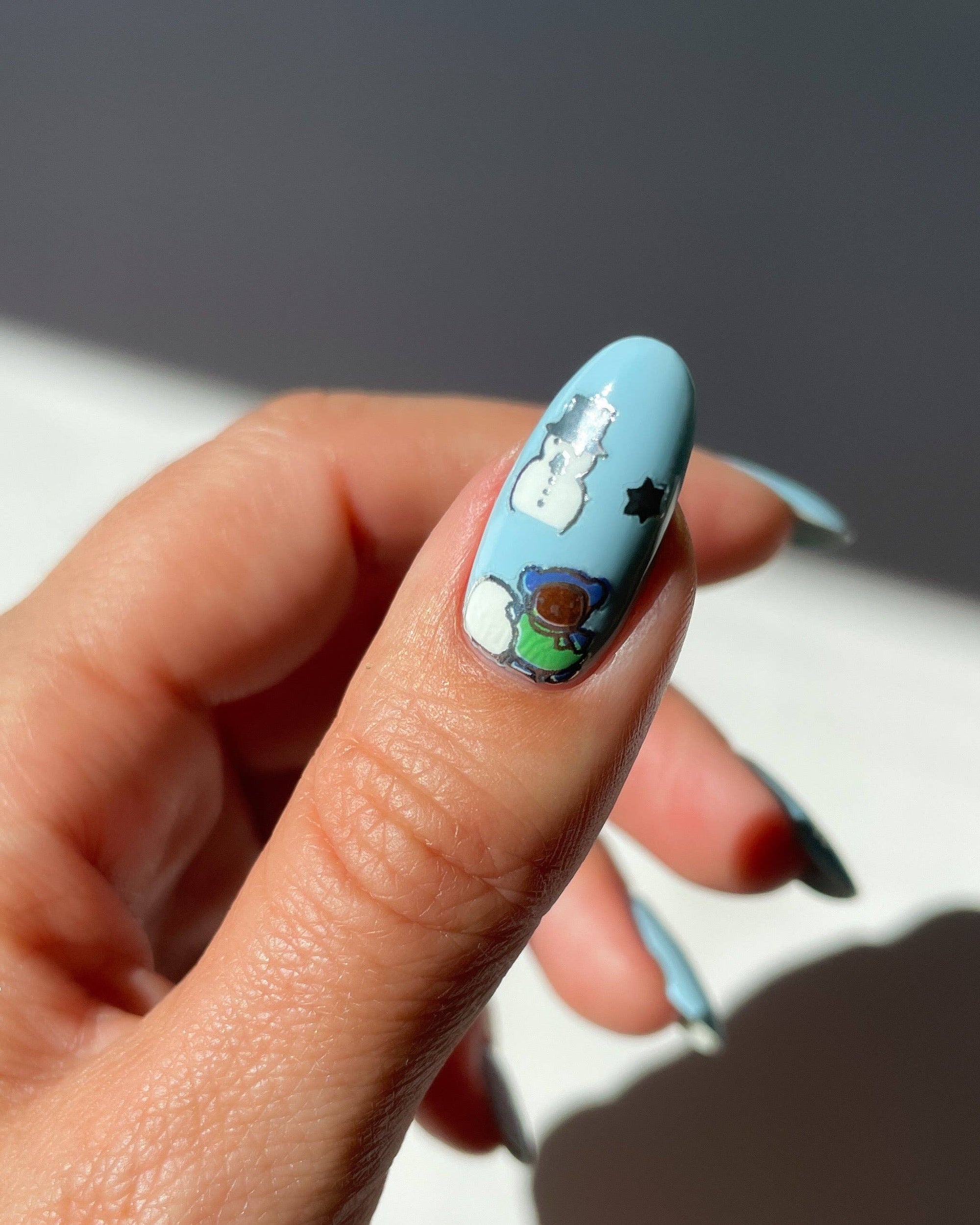 Nail Art Sticker, Miffy in the Snow