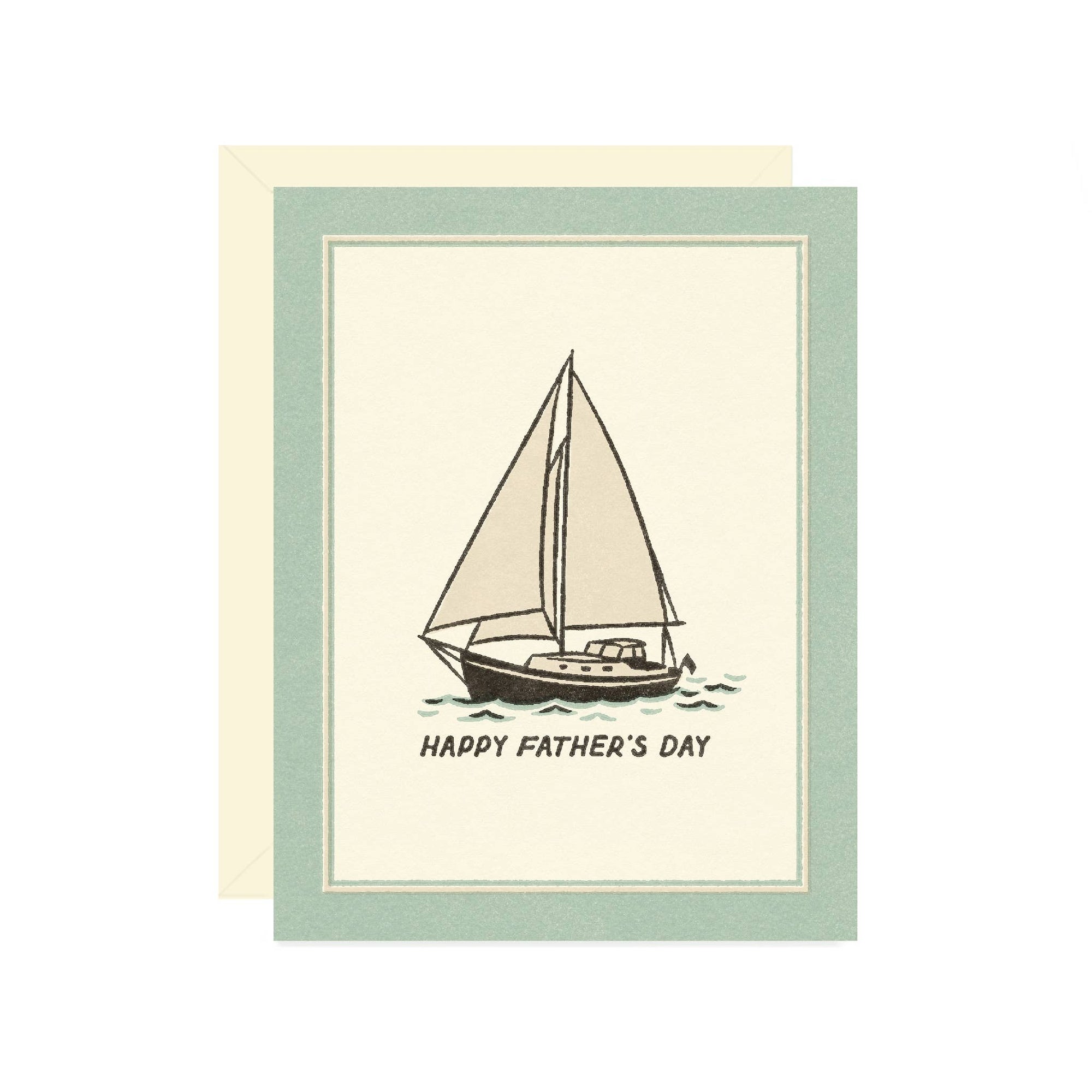 Sailboat Father's Day Greeting Card