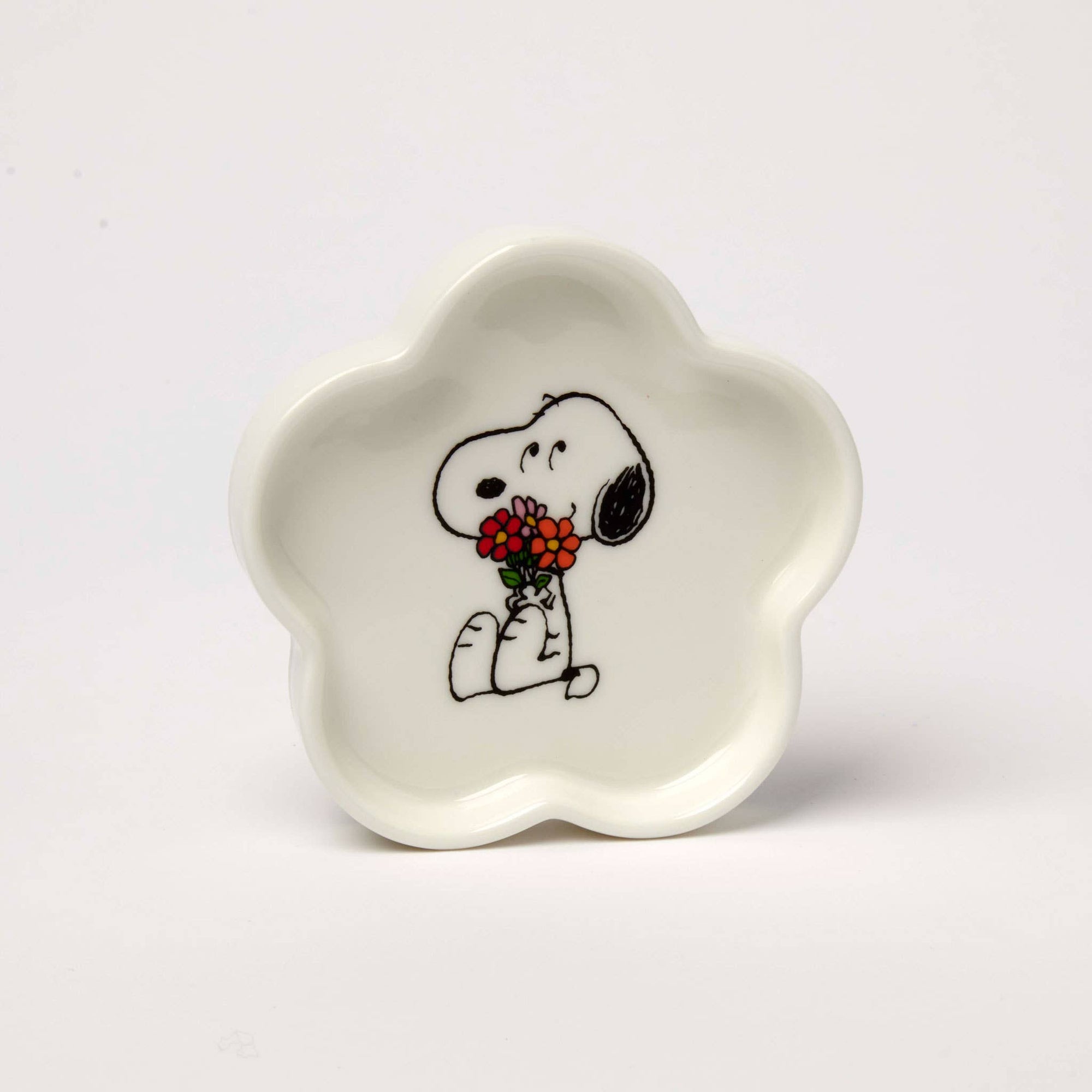 Snoopy Flower Shaped Trinket Dish, Flowers