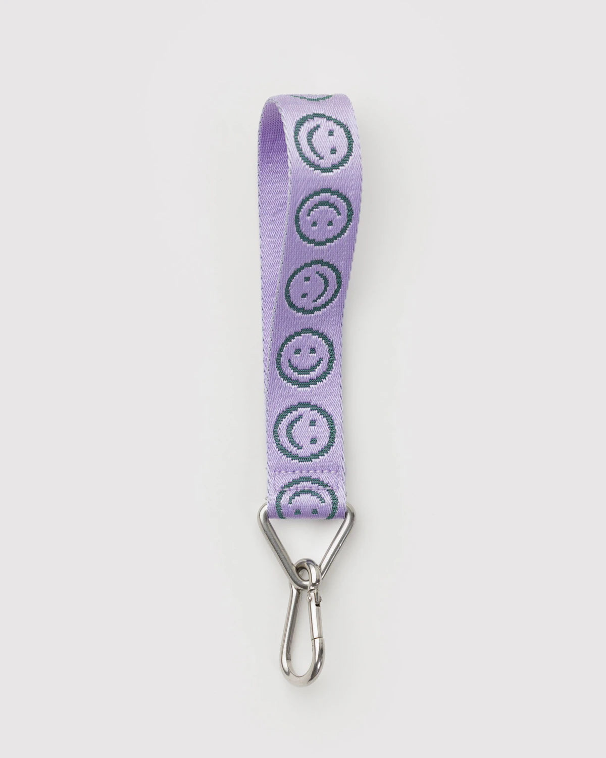 Logo Keychain, Lilac Happy