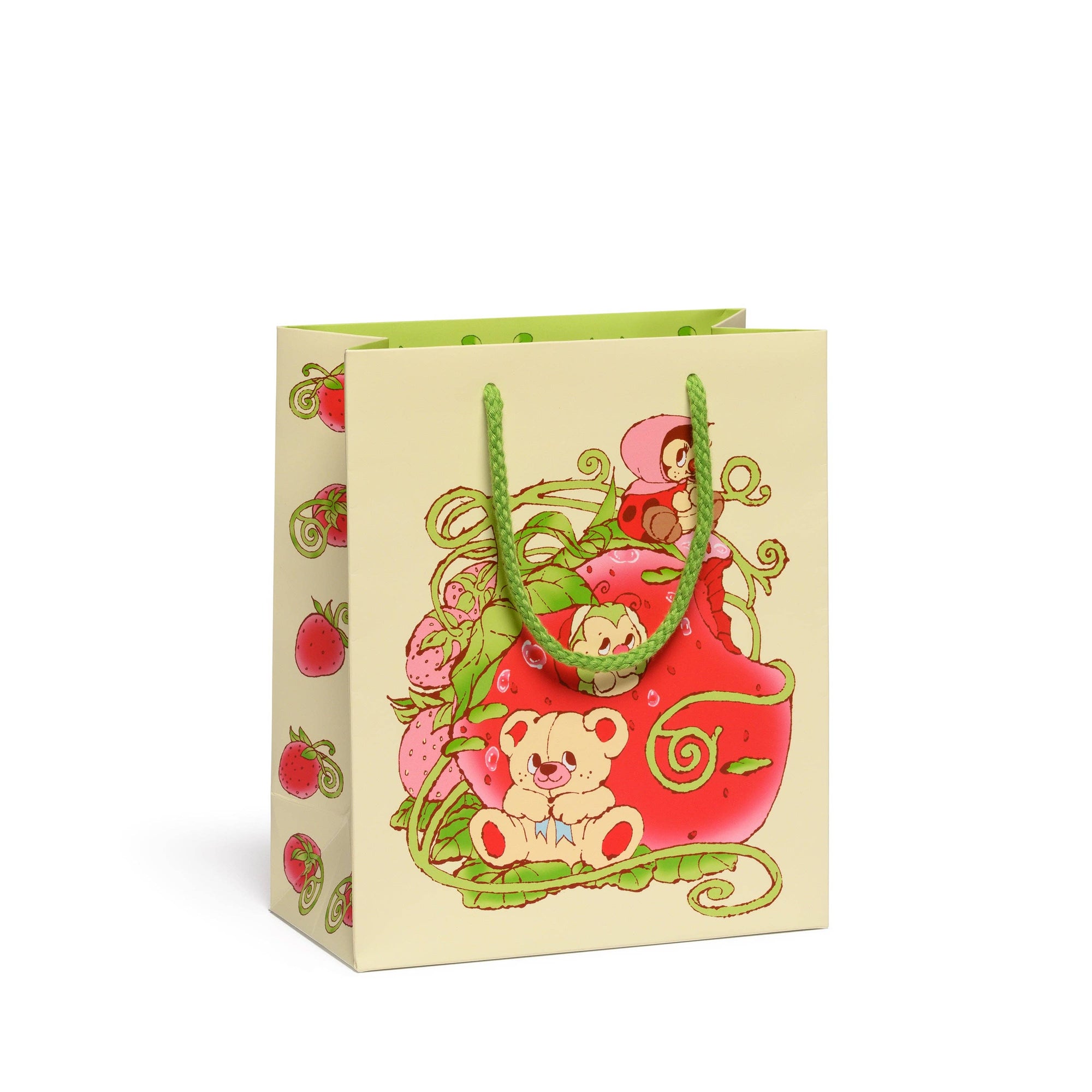 Strawberry Critters Gift Bag, Small