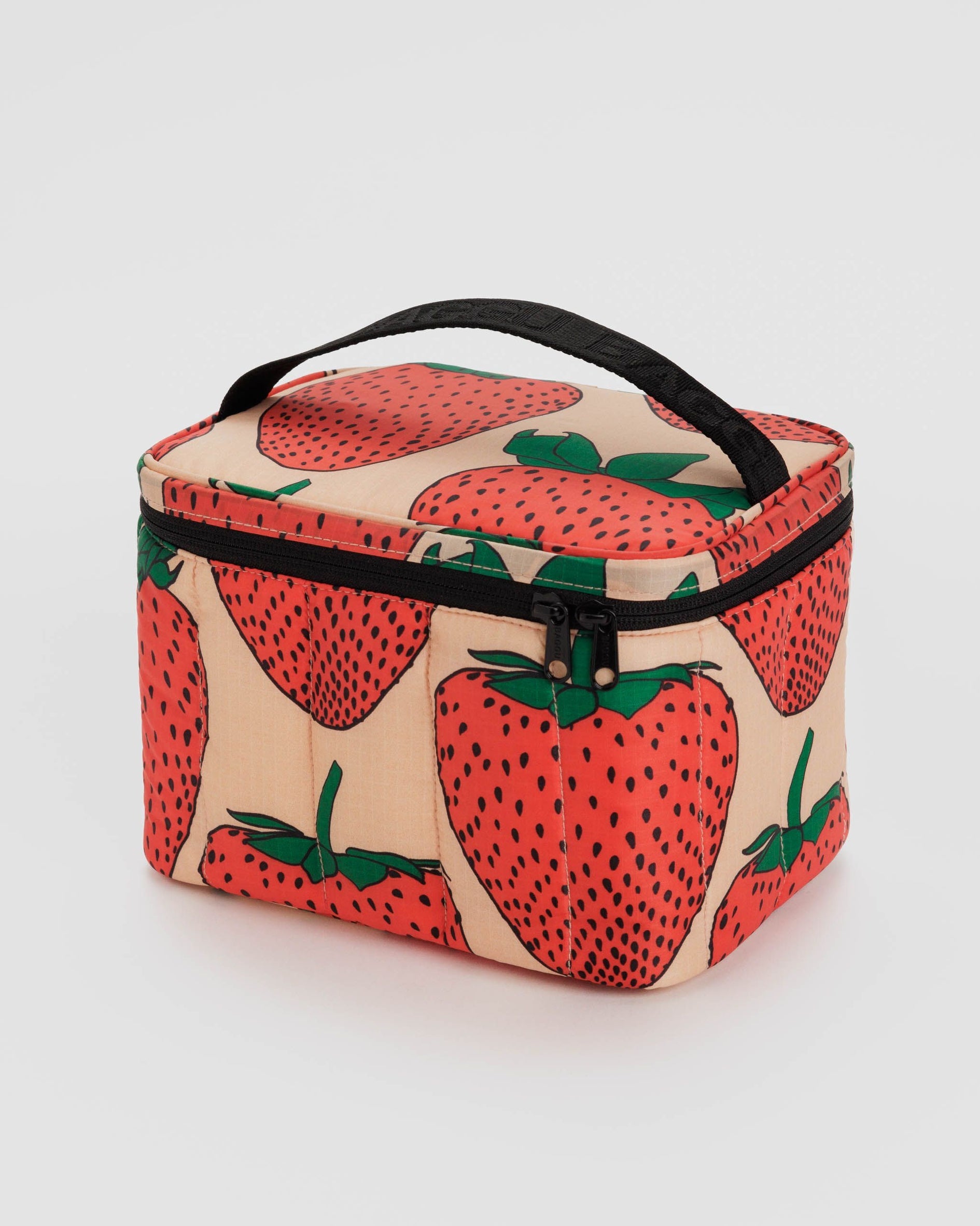 Puffy Lunch Bag, Strawberry