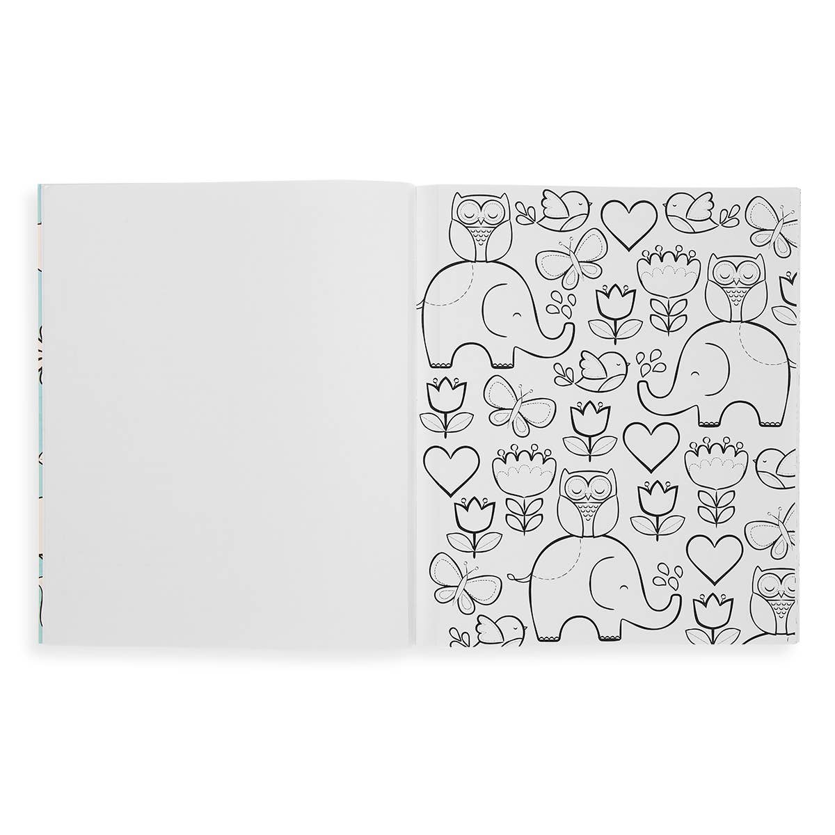 Color-in' Book, Little Cozy Critters