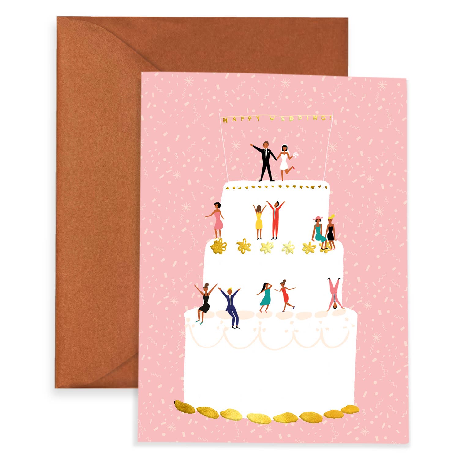 Wedding Cake Celebration Card