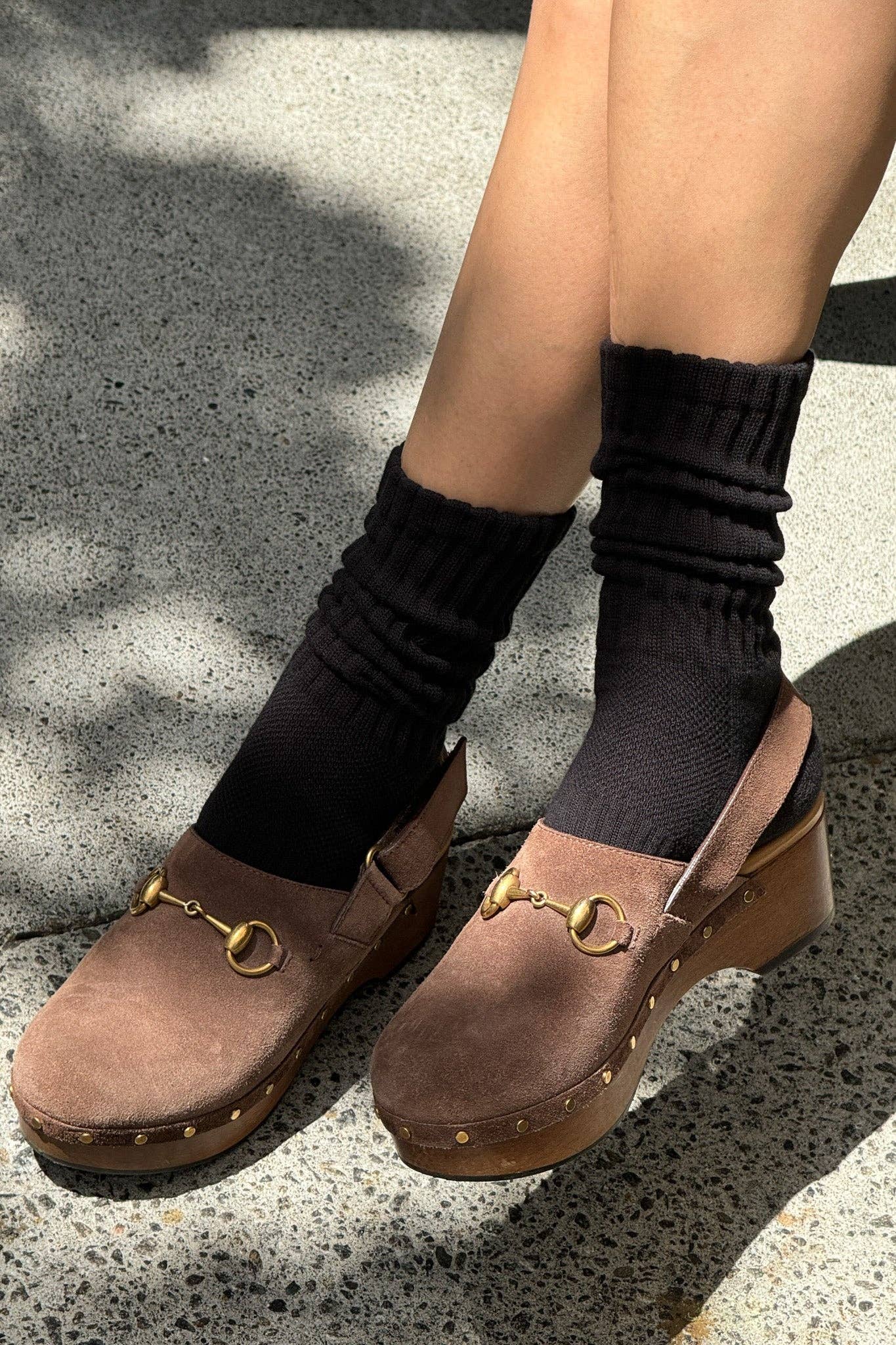 Ballet Socks, Aqua